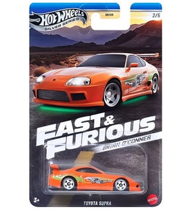 Brian O'Conner Seti 2/5 - Hot Wheels Toyota Supra (1/64) Fast & Furious