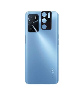 Oppo A16 3D Kamera Lens Koruma Camı (Siyah)