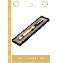 #SiyahKalem Kutulu Metal Roller Şık Tasarım Prestijli Kaliteli Ofis Profesyonel Gold Siyah Kalem