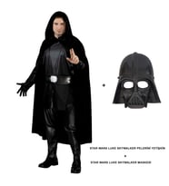 Star Wars Luke Skywalker Pelerini Yetişkin Ve Maskesi