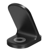 S-link SL-CW05 Mobil Telefon Uyumlu 15W LED Logo PRM Siyah Kablosuz Şarj Cihazı