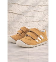 Rakerplus Grizzy Hakiki Deri Taba İlk Adım Unisex Bebek Ayakkabısı