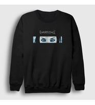 Presmono Unisex Siyah Eyes Evanescence Sweatshirt 146043tt