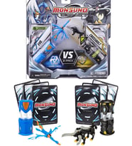 MONSUNO, Lisanslı Evo vs Crossbolt Figürleri, Fırlatma Kapsülleri ve 6 Oyun Kartı