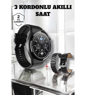 Mey İthalat® Akıllı Saat Uyku Takibi Bildirim Görme Arama Cevaplama