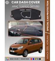 DACIA LODGY (2010-2017) Torpido Örtüsü Ön Göğüs Koruma Torpido Koruma Çatlamayı Engeller Tam Uyum