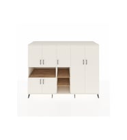 Kronos Dolap 13 Raflı 7 Kapaklı 220x59x163 Aytaşı-Aytaşı/Çam
