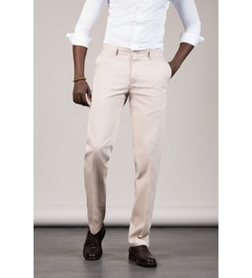 Notra Regular Fit Pamuklu Dokulu Klasik Yazlık Gabardin Pantolon