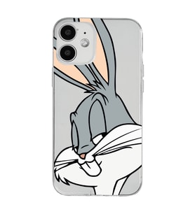 Iphone 12 Uyumlu Bugs Bunny Desenli Şeffaf Telefon Kılıfı