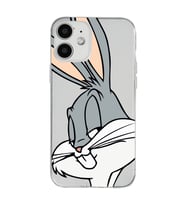 Iphone 12 Uyumlu Bugs Bunny Desenli Şeffaf Telefon Kılıfı