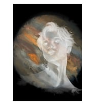 Bts Jimin Jüpiter Dijital Resim Tablo Ahşap Poster Dekoratif Kod986