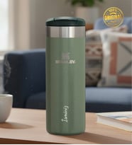 Kişiye Özel The AeroLight™ Transit Mug Stanley Termos 0.47L (Yeşil)
