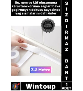 #Bant PE Malzeme Mutfak Banyo Kenar Köşe İzolasyon Sızdırmazlık Koruyucu Şık Güçlü Su Sızdırmaz Bant