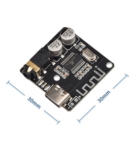 VHM-314 Type-C Bluetooth Kablosuz Ses Mp3 Modül  Amfi Müzik Çalma Kartı DC 5V Usb Lityum Pil