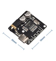 VHM-314 Type-C Bluetooth Kablosuz Ses Mp3 Modül  Amfi Müzik Çalma Kartı DC 5V Usb Lityum Pil