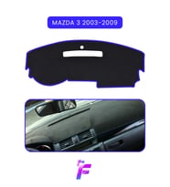 MAZDA 3 (2003-2009) Uyumlu Torpido,Panel Örtüsü Hızlı ve Kolay Montaj Kaymaz Tasarım TD29