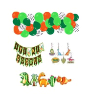 Çıtıpıtıstore Dinozor Konseptli Doğum Günü Seti Erkek Çocuk Doğum Günü Balon Seti