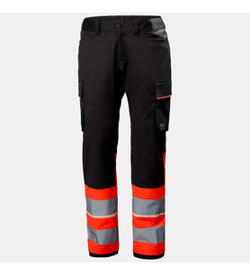 UC-ME Yüksek Görünürlüklü Kargo Pantolonu – 1. Sınıf C56-169-Reflektörlü Kırmızı (Hi-Vis Red)