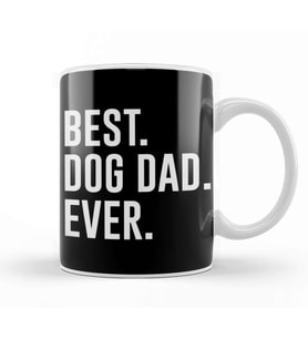 Best Dog Dad Ever 07 Kupa Bardak Porselen