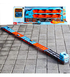 Oyuncak taşıyıcı Tır Dev Boy 200 Cm uzunluk 2 adet Araba