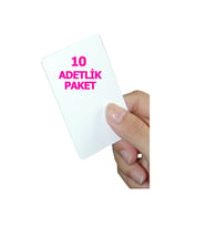 1.Sınıf Proximity Kart (Seri numara baskılı ) 10 adet