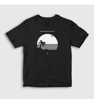 Presmono Unisex Çocuk Siyah Wiped Out The Neighbourhood T-Shirt 176552tt