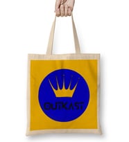 OutKast Logo Bez Çanta Uzun Saplı