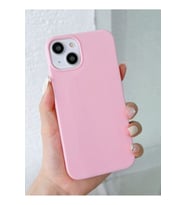 Iphone 13/14 Uyumlu İçi Kadife Lansman Pembe Telefon Kılıfı