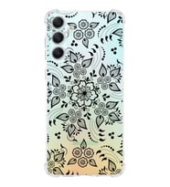 Samsung Galaxy A34 Uyumlu Köşe Korumalı Antişok Kapak Nostalji Desen Tasarımlı Şeffaf Silikon Kılıf