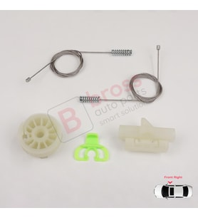 Fiat Punto Grande Evo 3 199 2005-2024 3/5-Kapı 51723315 İçin Elektrikli Ön Sağ Cam Kriko Tamir Seti