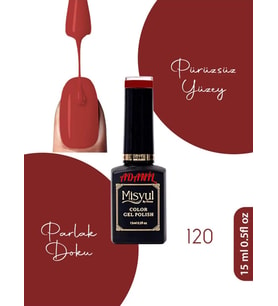 Adanil 15 ml Misyul Profesyonel Kalıcı Oje Mis-120