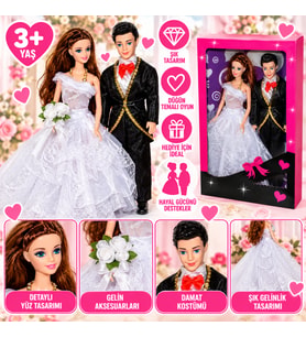 02264 Anlily Gelin ve Damat / +3 yaş