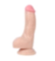 River World 16 cm'lik Realistik ve Vantuzlu Pe nis A nal Vajinal Dildo