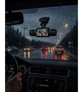 Full Hd Araç İçi Kamera Geniş Açılı Lens Ve Çok Kanallı Kayıt