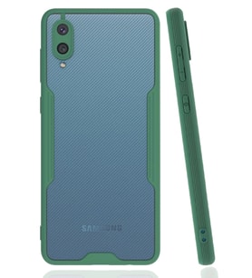 Durukar® Samsung Galaxy A02 Kılıf Platin Silikon - Yeşil