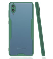 Durukar® Samsung Galaxy A02 Kılıf Platin Silikon - Yeşil