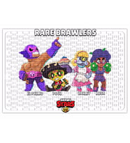 Brawl Stars Rare Brawlers Puzzle 240 Parça Yapboz