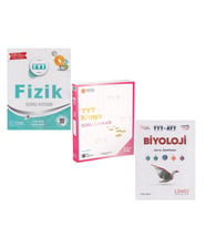 TYT Kimya Fizik ve Biyoloji Soru Bankası 3 Kitap Set