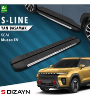 S-Dizayn KGM Musso EV S-Line Krom Yan Basamak 213 Cm 2025 Üzeri A+ Kalite