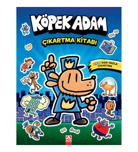 Köpek Adam Çıkartma Kitabı