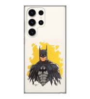 Samsung Galaxy S23 ULTRA Uyumlu Batman Tasarımlı Şeffaf Telefon Kılıfı