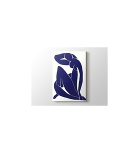Henri Matisse - Nu Bleu Iı - 1952 Tablo 40 X 60 cm