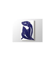 Henri Matisse - Nu Bleu Iı - 1952 Tablo 40 X 60 cm