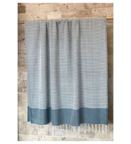 Organik Bambu Mavi 90x190 Peştemal