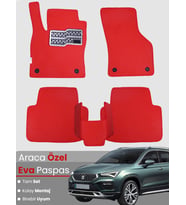 SEAT ATECA (2020-2025) Uyumlu EVA Paspas Tam Set–Oto Paspas,Araca Özel,Kolay Montaj