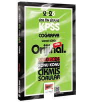 Yargı 2026 Kpss Lise Önlisans Coğrafya 2010-2024 Konu Konu Çıkmış Sorular