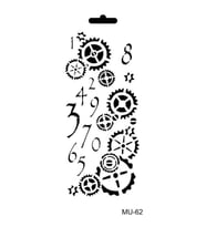 Cadence Mix Media Stencil 10x20 cm. MU-62 