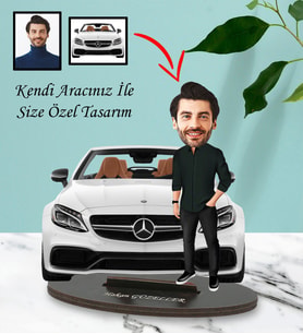 Kendi Aracınız ile Size Özel Karikatür Tasarım Biblo