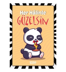 Havalı Panda Defter - Havalı Defterler