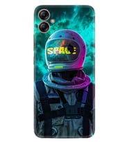 Samsung Galaxy A05 Kılıf Resimli Desenli Silikon Platinium Series Space 1854